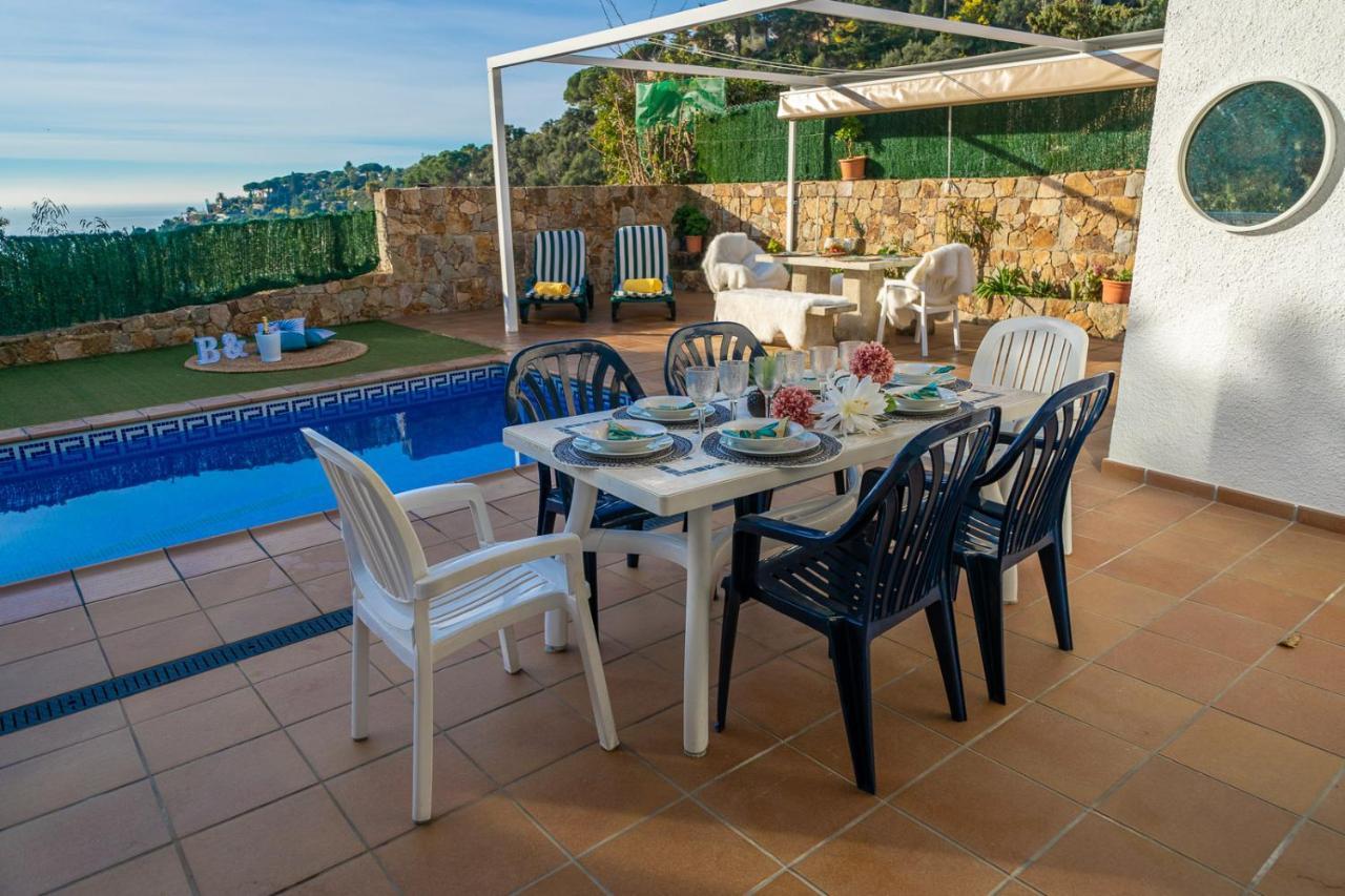 Villa Natura Lux, Piscina Privada Y Zona Exterior トッサ・デ・マール エクステリア 写真