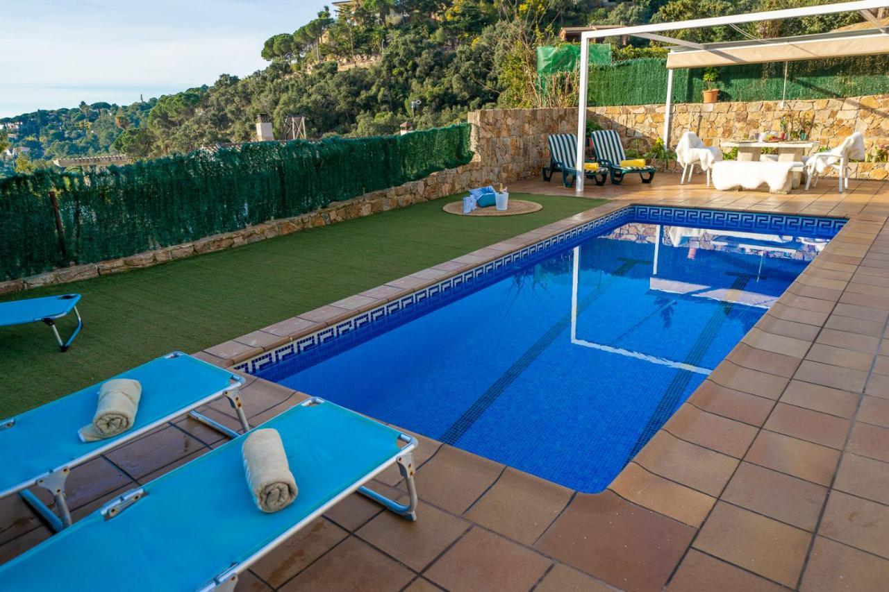 Villa Natura Lux, Piscina Privada Y Zona Exterior トッサ・デ・マール エクステリア 写真