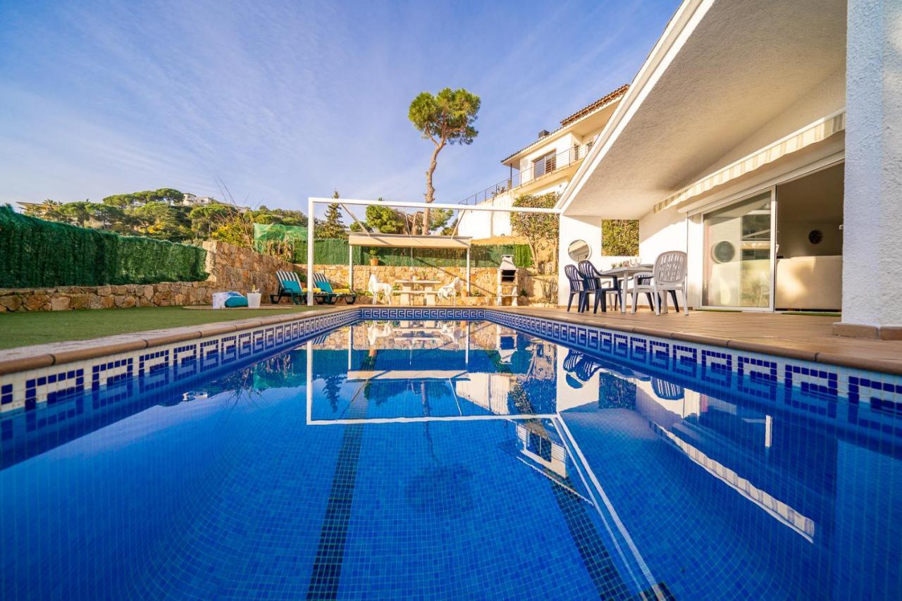 Villa Natura Lux, Piscina Privada Y Zona Exterior トッサ・デ・マール エクステリア 写真