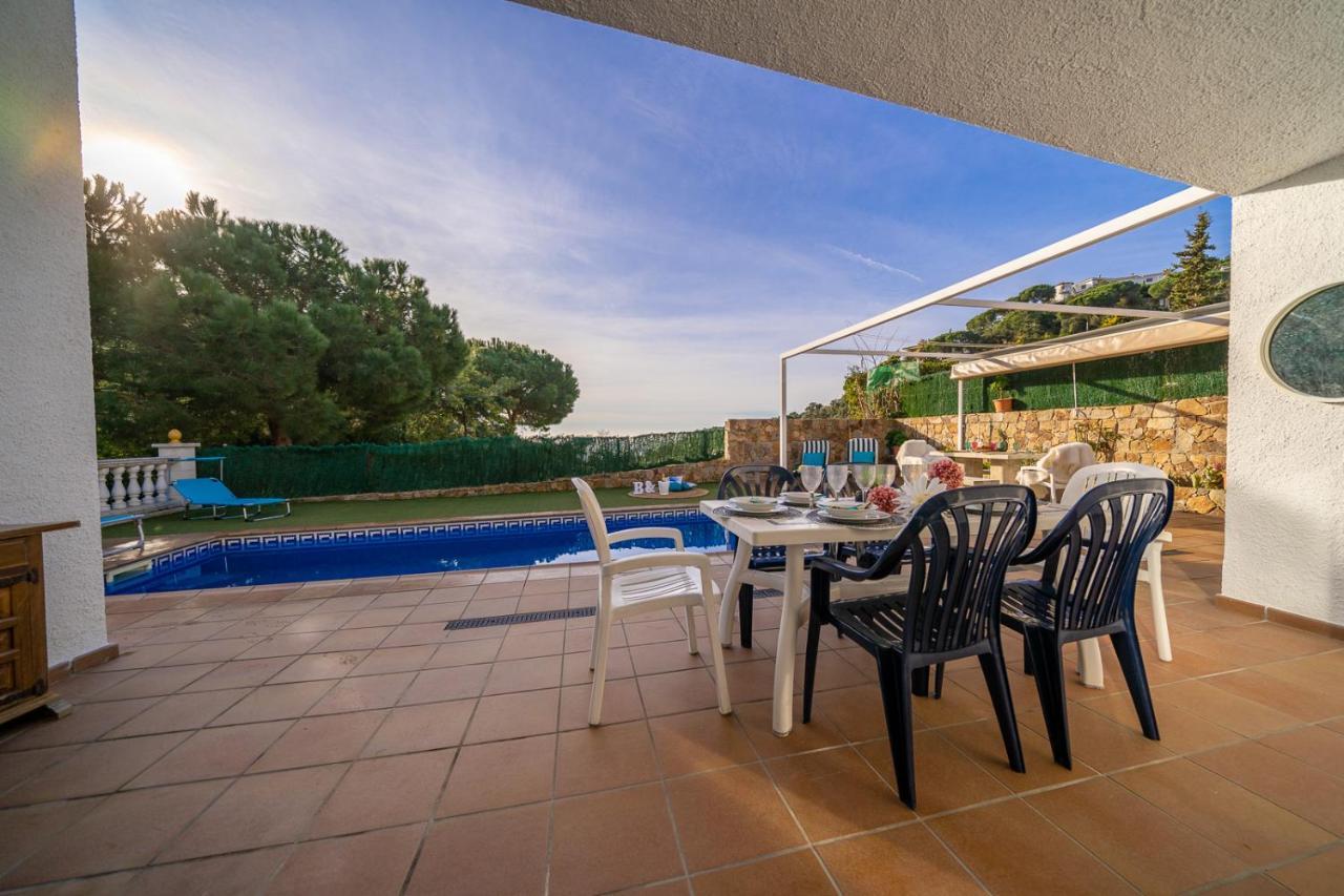 Villa Natura Lux, Piscina Privada Y Zona Exterior トッサ・デ・マール エクステリア 写真